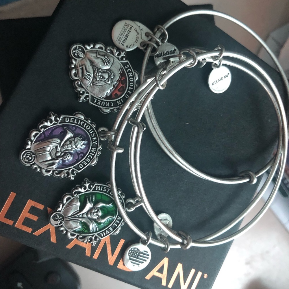 Alex and Ani Villains set of 3